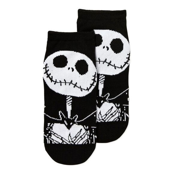 The Nightmare Before Christmas black women’s no show socks, size 4-10 - Picture 1 of 5